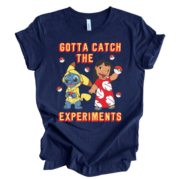 Gotta Catch The Experiments tee