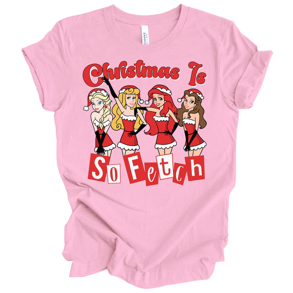 Christmas Is So Fetch tee