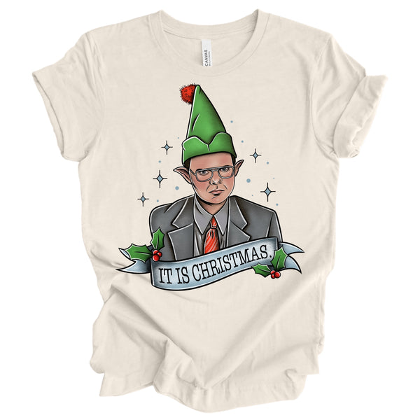 It Is Christmas tee