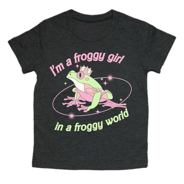 Froggy Girl tee