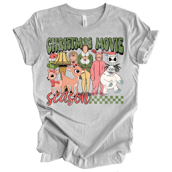 Christmas Movie Season tee